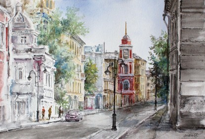 Moscow, Pyatnitskaya street