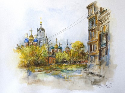 Moscow. Varvarka street